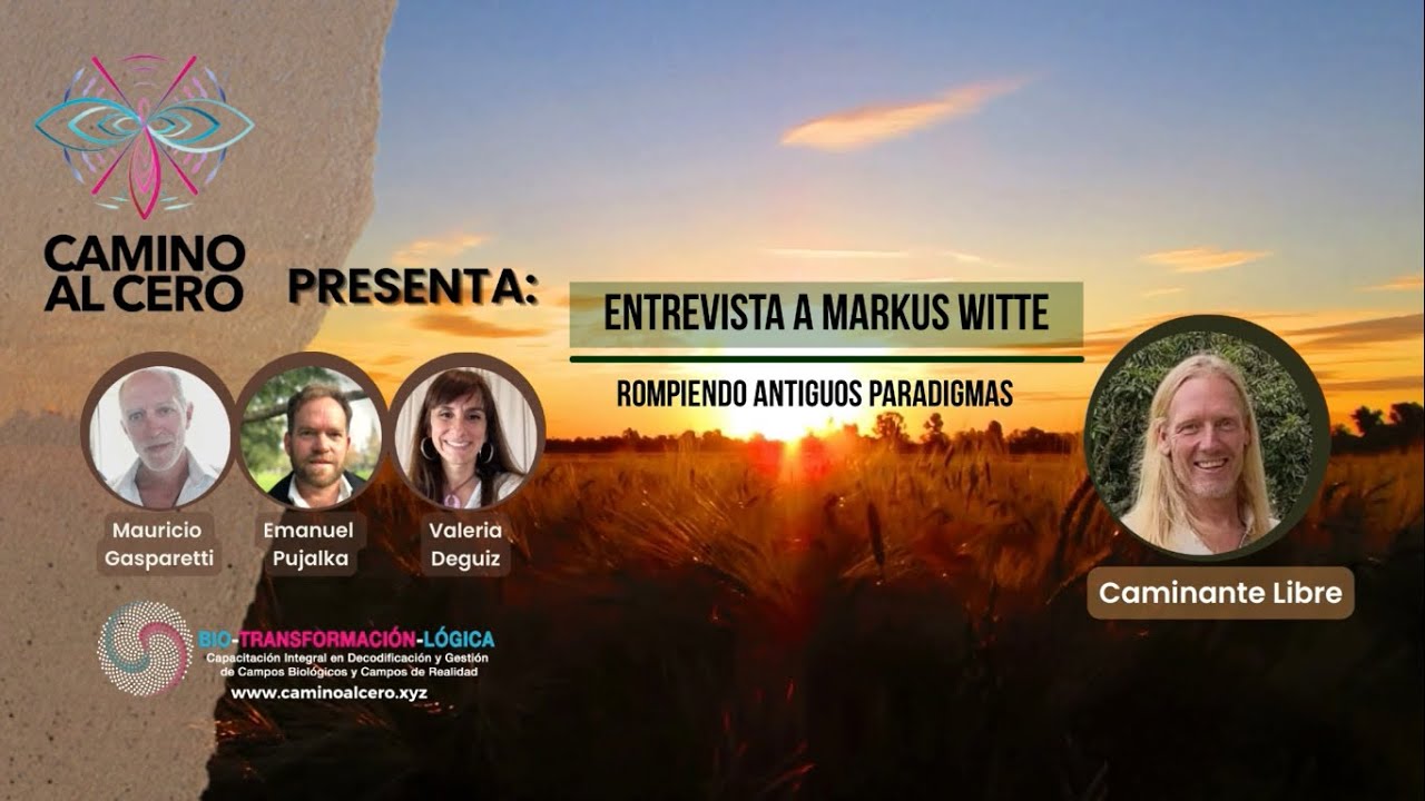 Entrevista a Markus Witte || Rompiendo antiguos paradigmas - CAMINO AL CERO