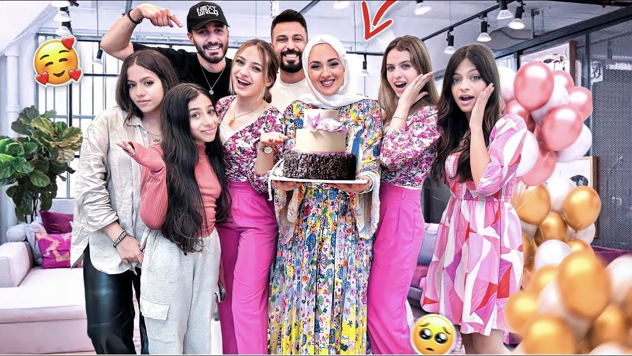 حفلة عيد ميلادنا مع يوتيوبرز دبي 😍🎉| احمد و سالي
