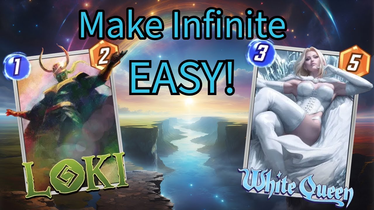 Loki and White Queen got me to INFINITE!? No one saw this deck coming! - Marvel Snap Deck Highlight