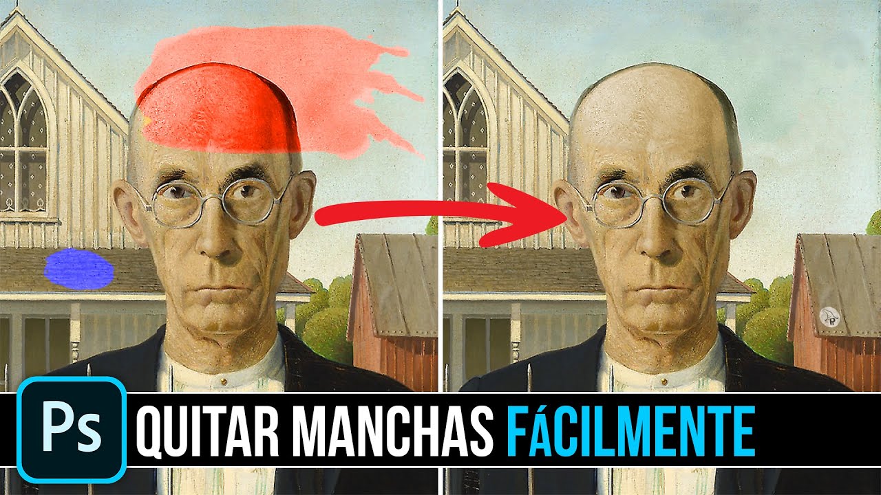 Cómo quitar manchas a tus imágenes con Photoshop ¡MUY FÁCIL!
