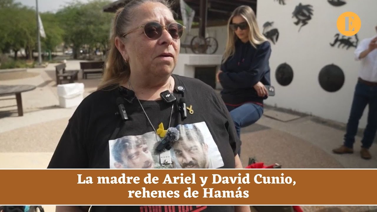 La madre de Ariel y David Cunio, rehenes de Hamás