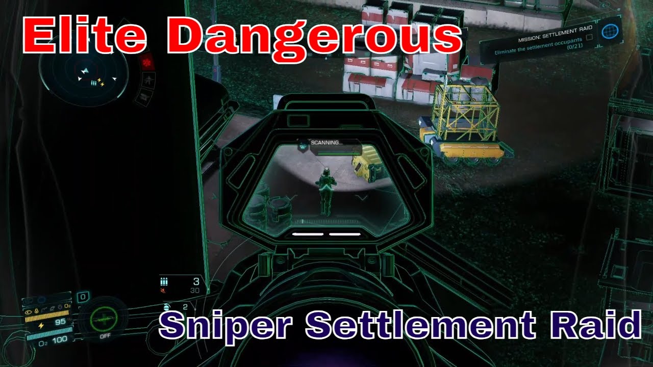 Elite Dangerous - Sniper Settlement Raid