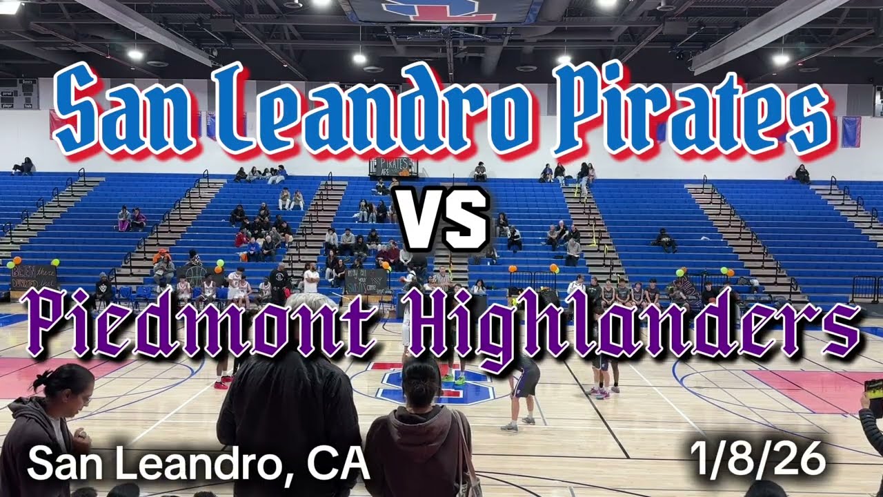 San Leandro HS, Boys JV Basketball 1/8/26