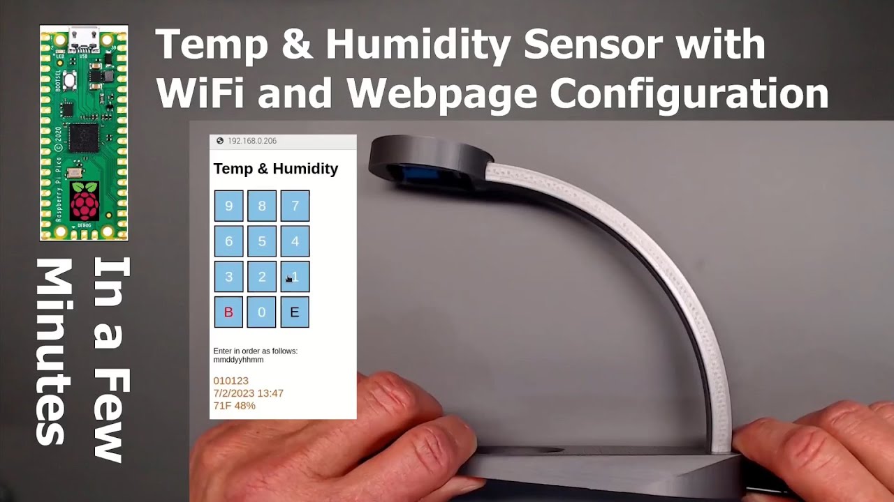 Adding WiFi to the DHT11 Temp & Humidity Sensor Project