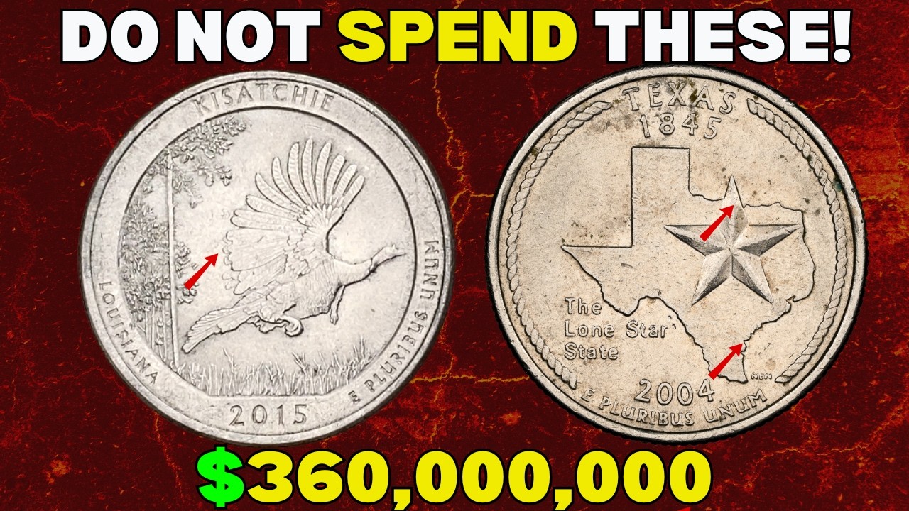 Top 10 Most Valuable State Quarters Ever Found – Hidden Coins Worth a Fortune!