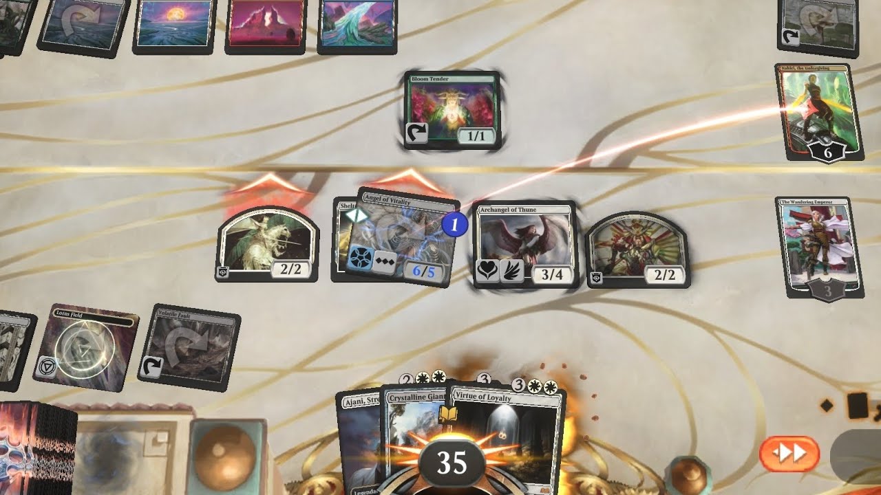 Ep884: CorrieaBorosTokens deck vs 5 color Planeswalker deck. Platinum ranked Historic MTGA