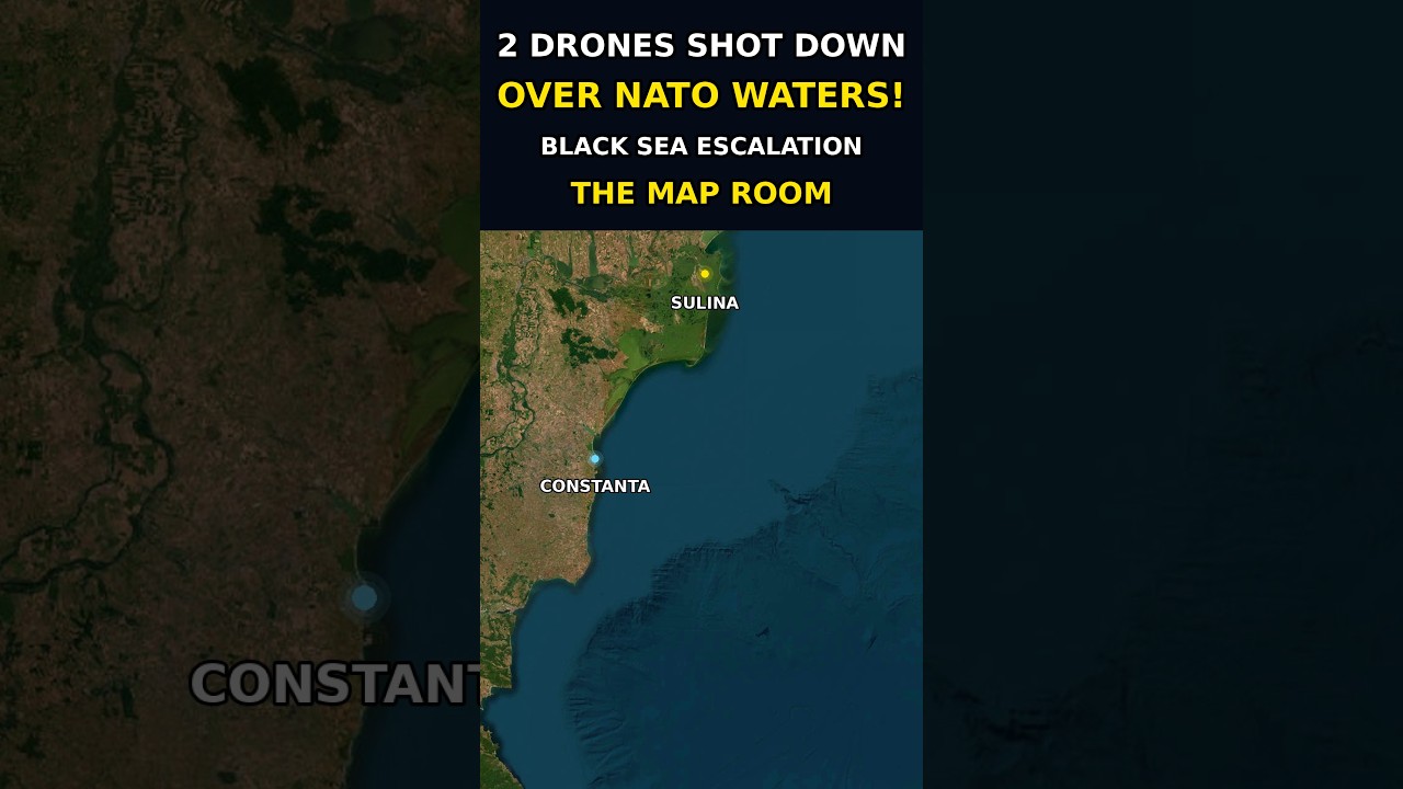 Romania Just Shot Down 2 Drones Over NATO Waters?! 😱🗺️
