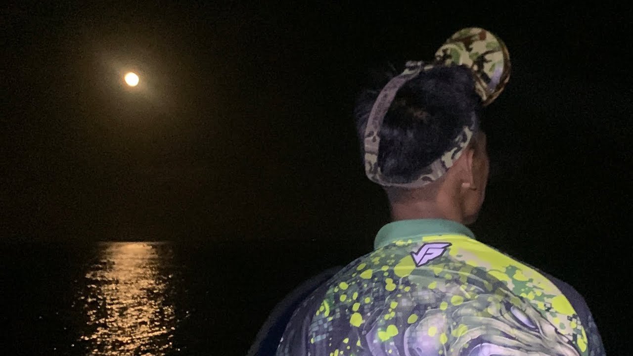 Bulan purnama 🌕 trip mancing malam 