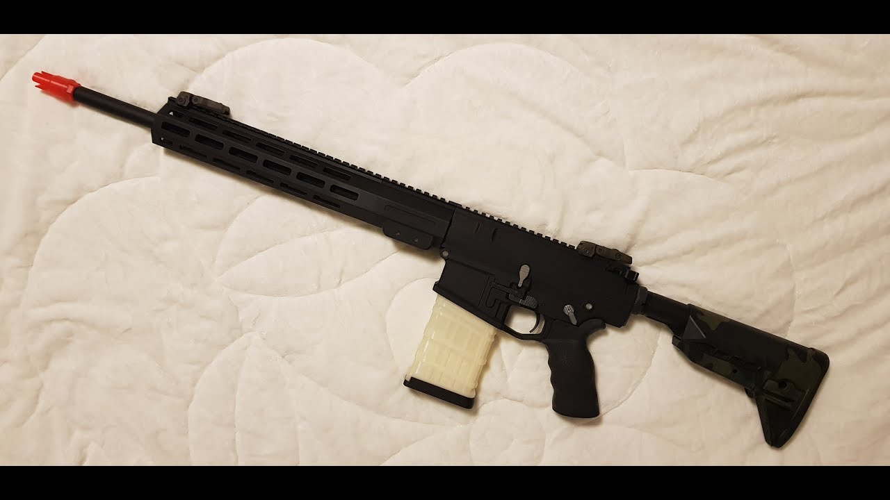 3D Printed Airsoft AR-10 GBBR - 3 Months of Build Logs