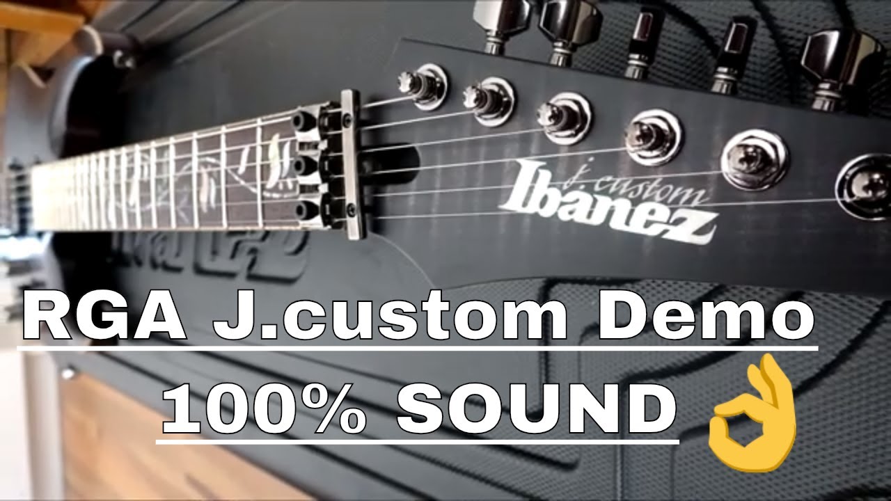 ULTIMATE Ibanez RGA | RGA8420-BTF j.custom METAL DEMO | 0% talking - 100 % playing