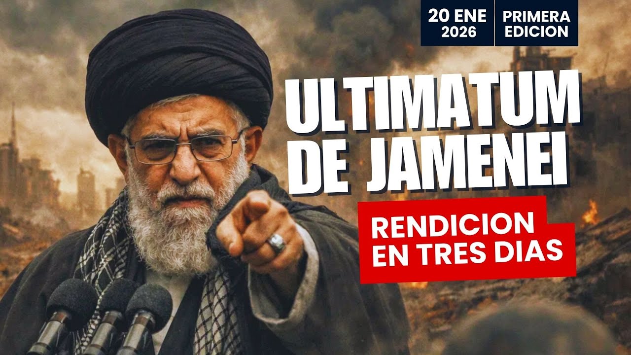 NOTICIAS DE ISRAEL | ULTIMATUM DE JAMENEI RENDICION EN TRES DIAS #iran #trump #jamenei  @LabranzaTV