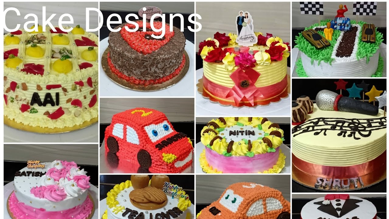 Cake Designs 🎂🎂 Virashmani's Kitchen