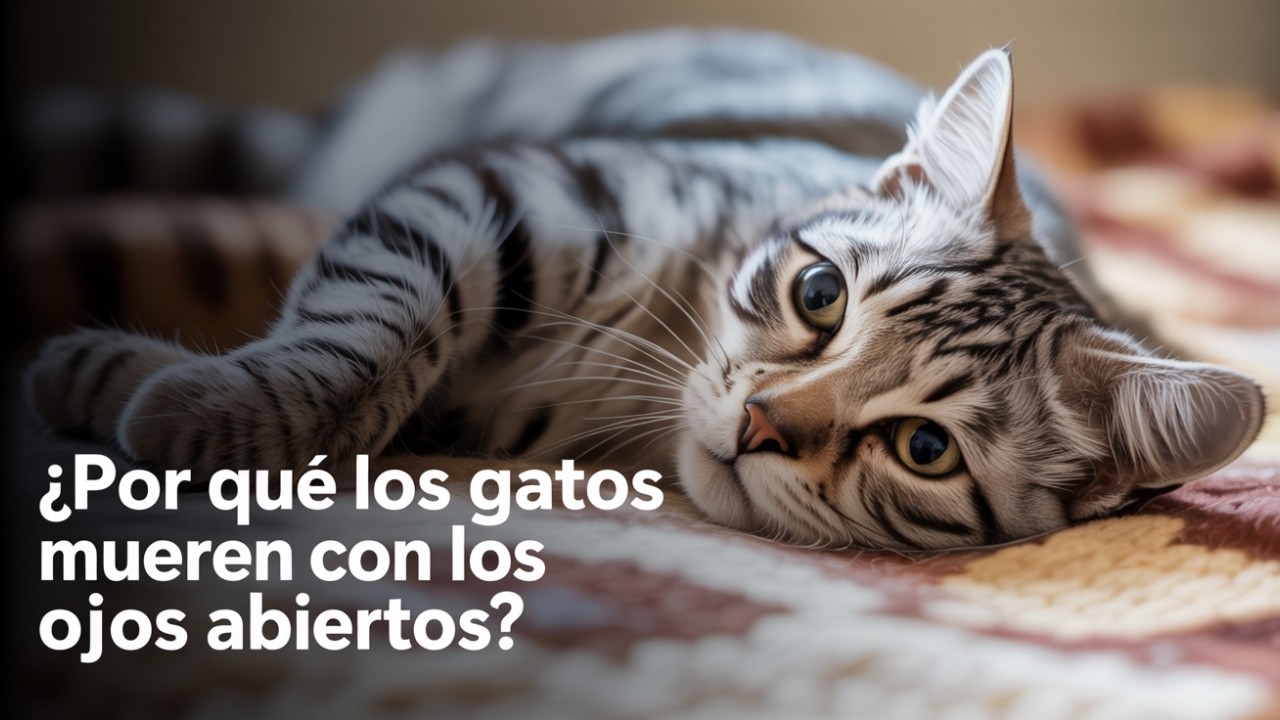 ¿Por qué los GATOS MUEREN con los OJOS ABIERTOS? 😿 La verdad que nadie te dice