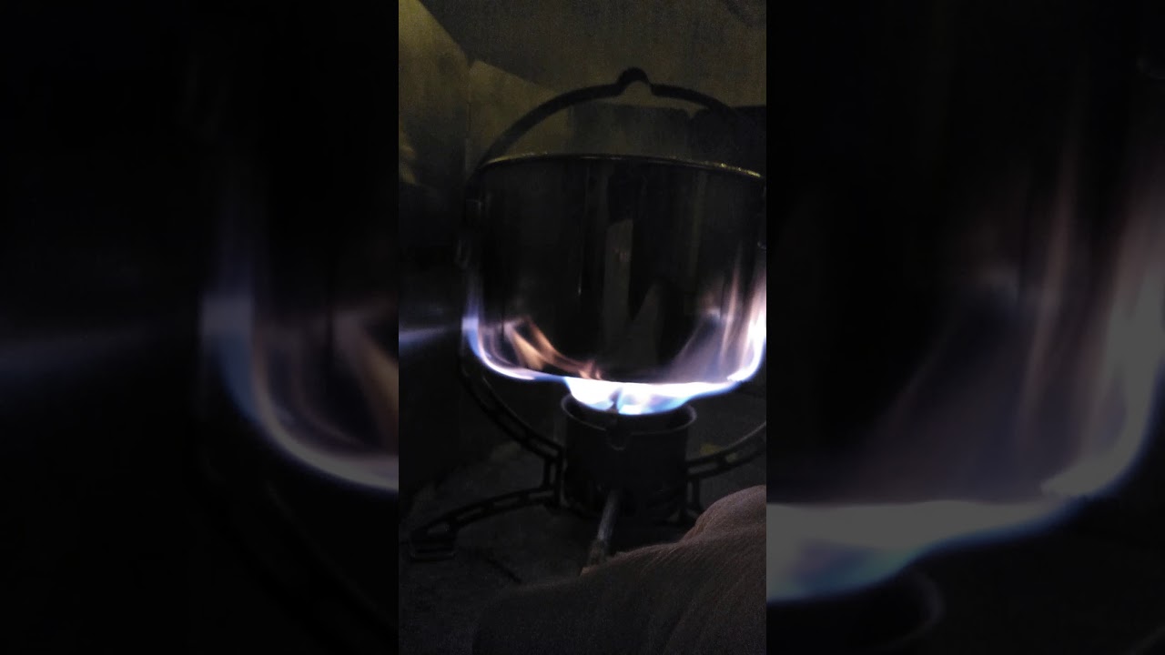 Primus omnifuel on Neste My diesel fuel at -1°C