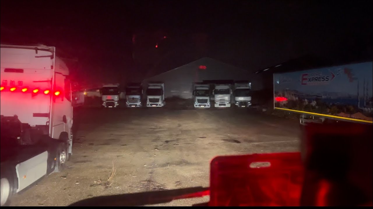 PASSEI SUFOCO PARA ESTACIONAR O CAMINHÃO DURANTE A NOITE! Desafio enorme para Motorista!