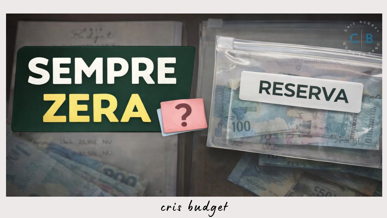 ❌️Os ERROS que você comete e sua RESERVA FINANCEIRA nunca cresce