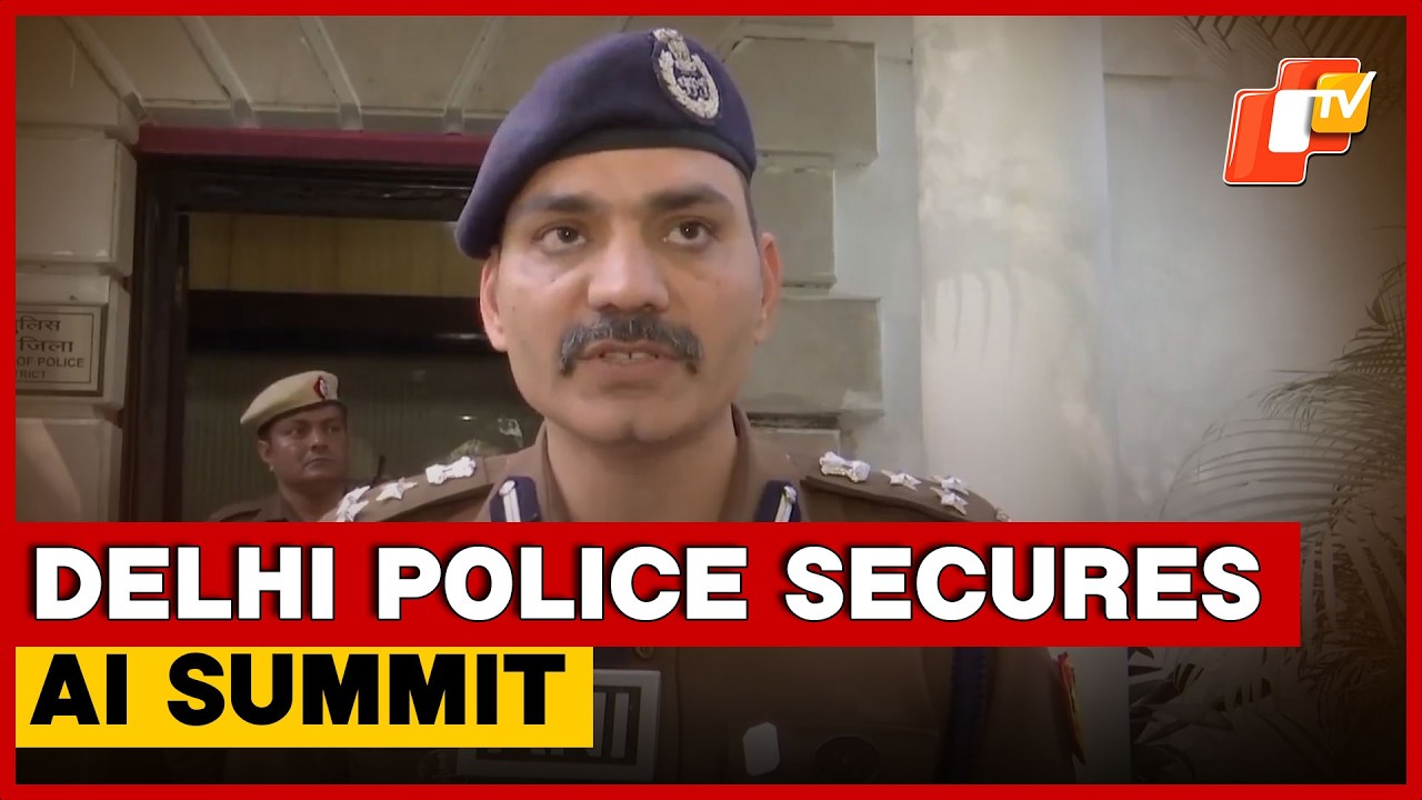 Delhi Police Security For India AI Impact Summit 2026