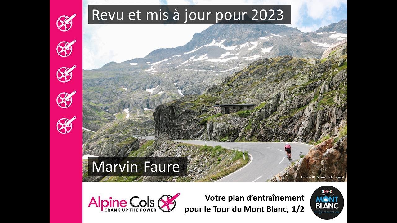 Le Tour du Mont Blanc 2023: votre plan d'entraînement (1ère partie)