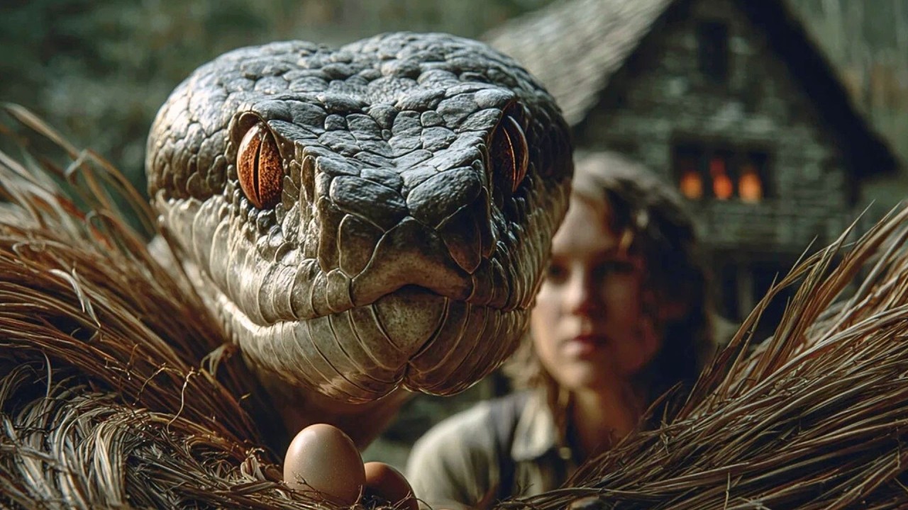 Family Discovers Giant Snake Nest in Farmhouse Horror | Thriller movie