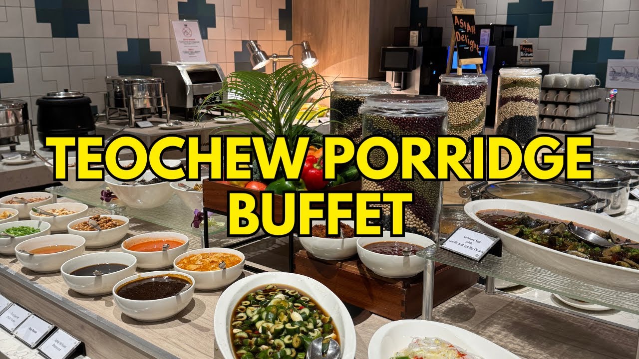 All You Can Eat Teochew Porridge Buffet Dinner for $29 - Would it be good? | Singapore Food Tour
