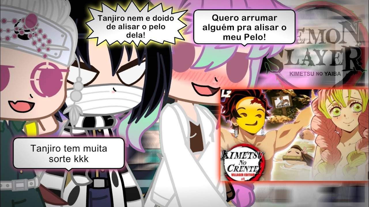 Hashiras React NEZUKO CAPYBARA E MITSURI GOSTOSA..😏😳 kkk / Kimetsu no Yaiba kkkkkkkkk