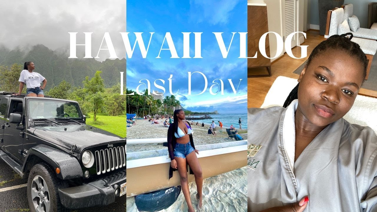 Hawaii Vlog | Last Day in Hawaii | Waikiki Beach | Massage, Botanical Garden   and more