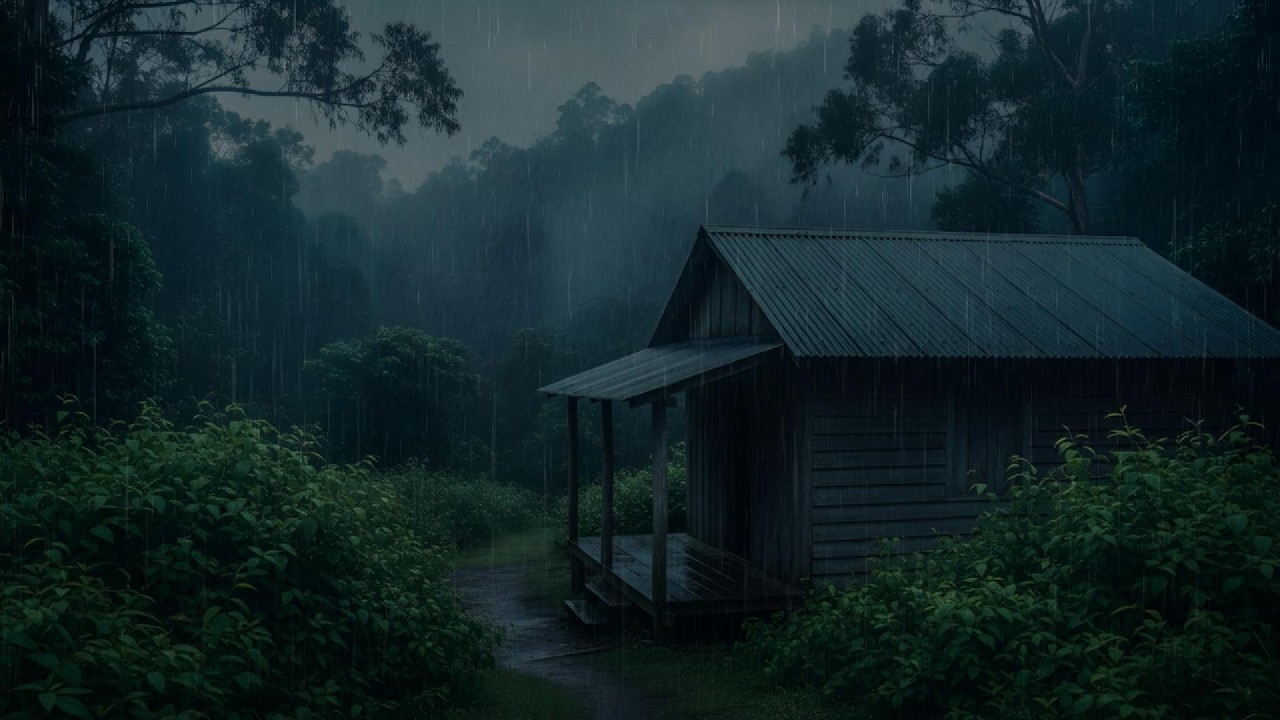 Heavy Rain at Night to Help You Sleep Better, Deeper & Longer