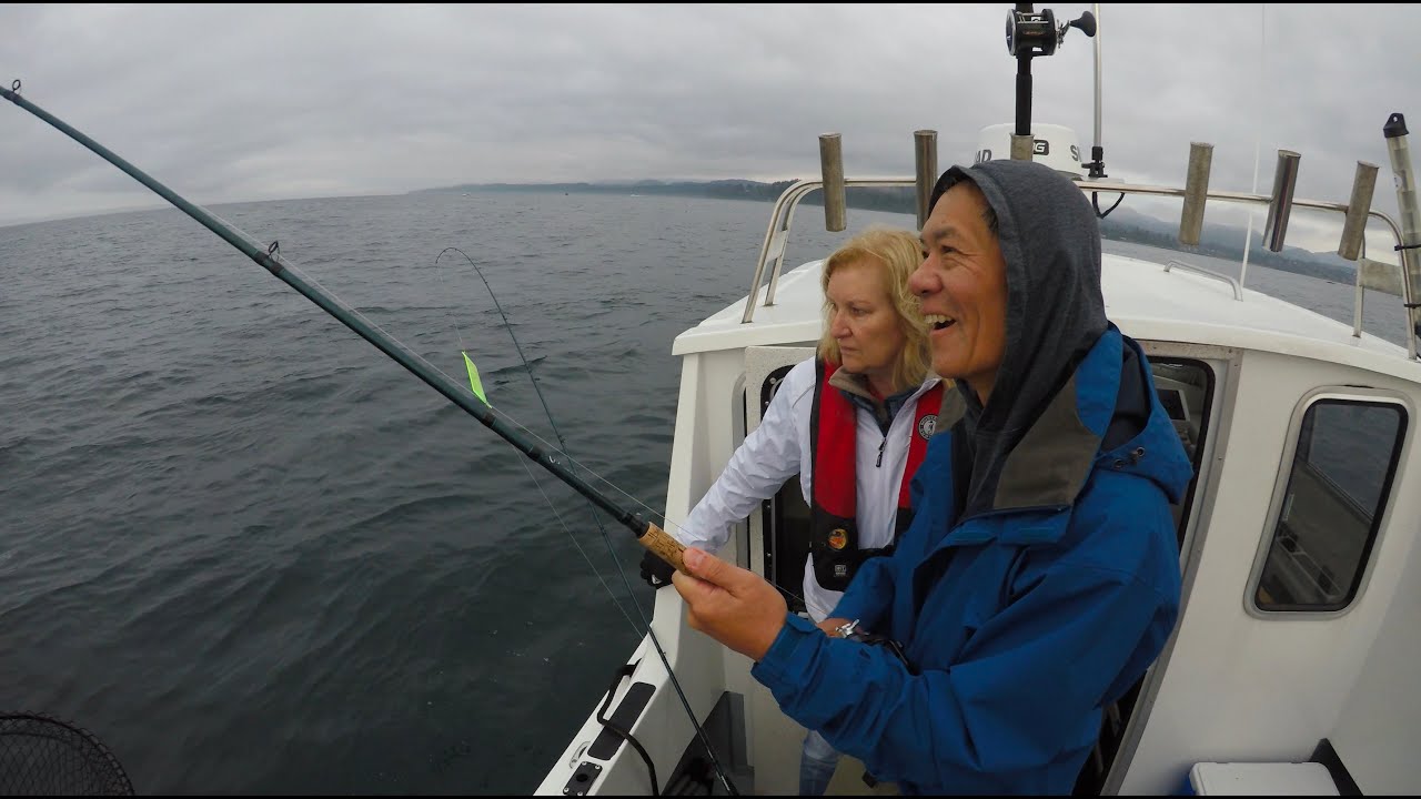 Sooke Chinook, Coho, and Pink Salmon Fishing with Jeff White