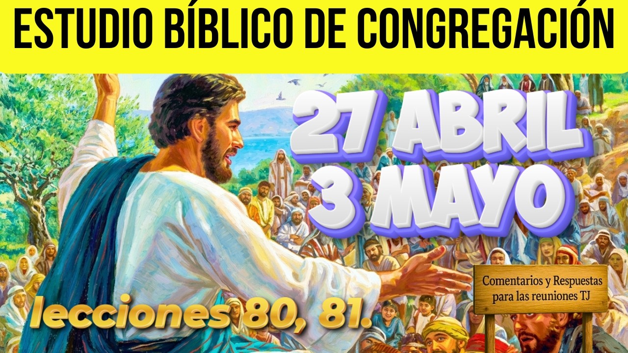 Estudio B&iacute;blico de la Congregaci&oacute;n // Comentarios