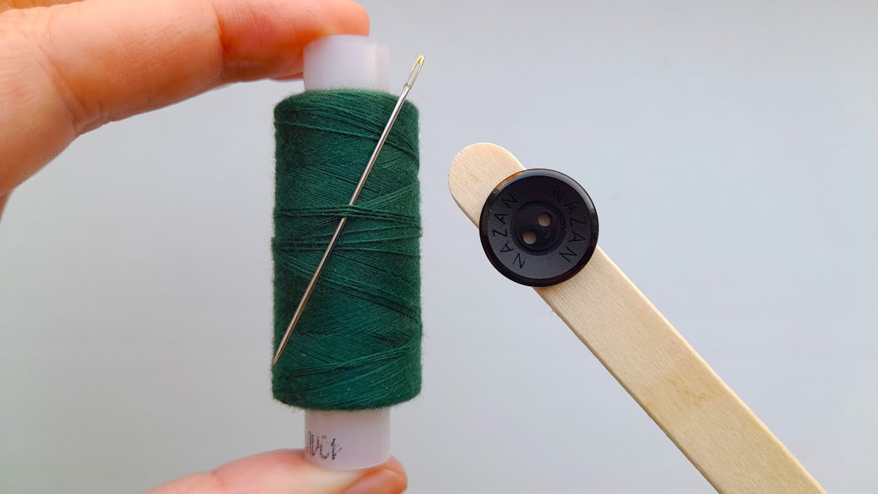 Best Way to Thread a Needle Using Wooden Stick