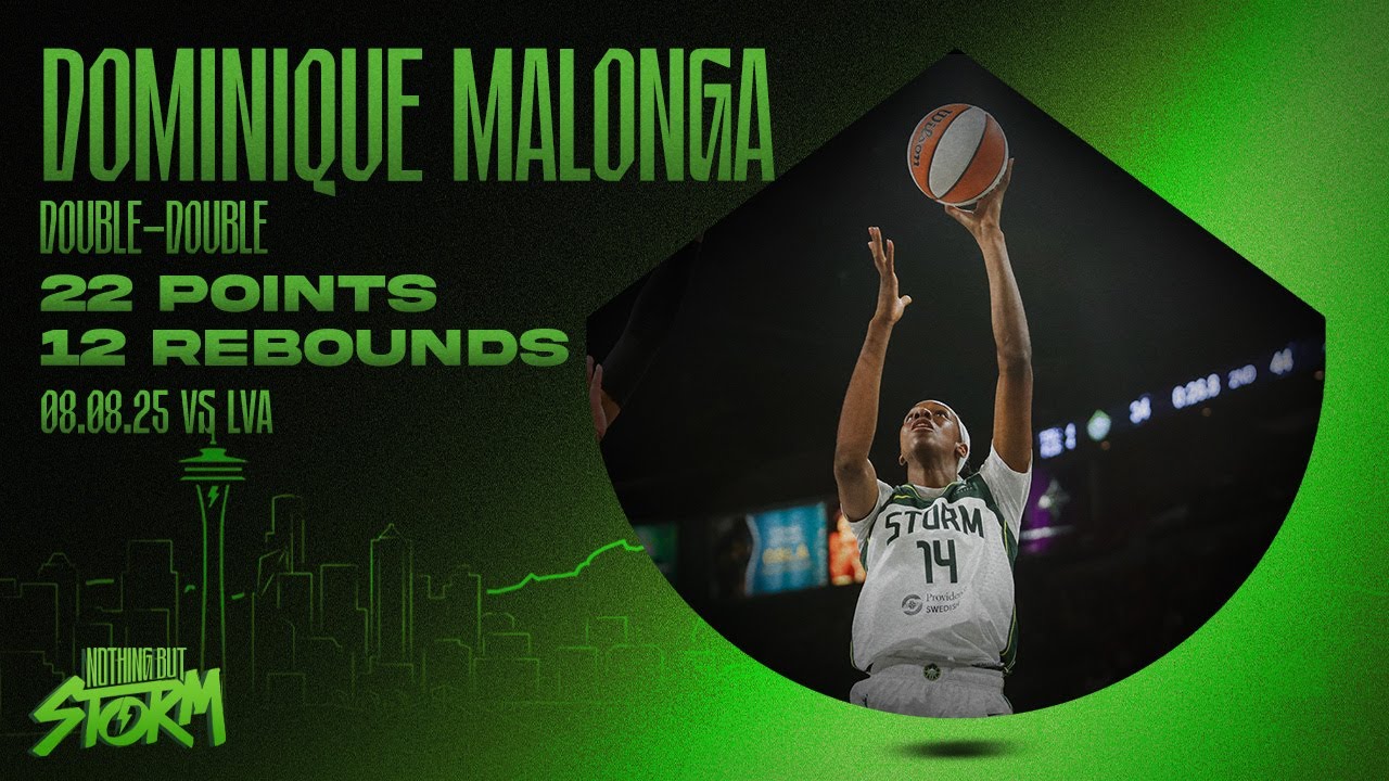 Every point and rebound of Dominique Malonga's career-high double-double