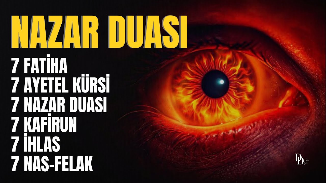 NAZAR BOZAN EN GÜÇLÜ DUA!| Ayetel Kürsi,Fatiha, Felak, Nas, Kafirun,Ihlas,Kalem 51-52 ile Tam Koruma
