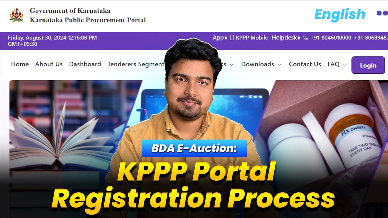 BDA E-Auction Registration on KPPP Portal | BDA Plot E Auction Step by Step Guide | Part 4