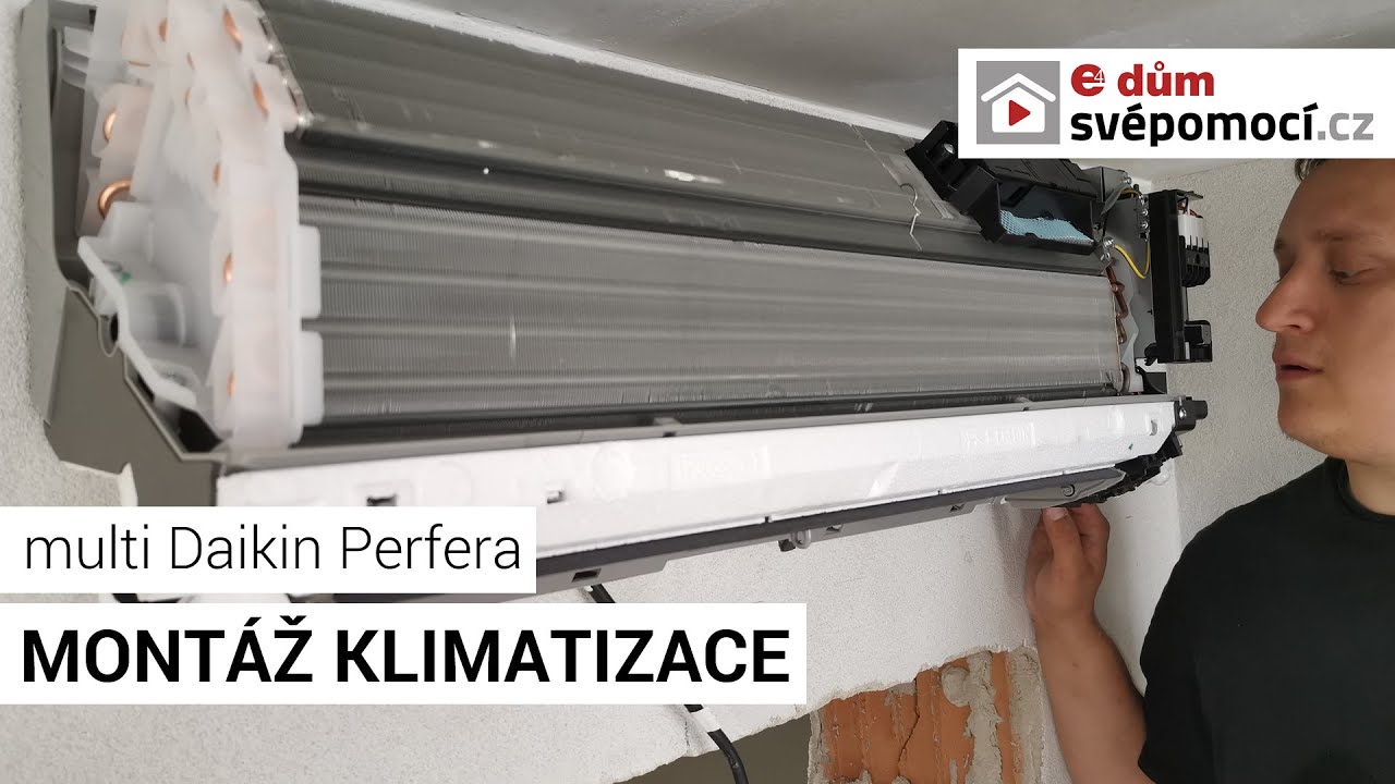 057# Montáž klimatizace | e4 dům svépomocí