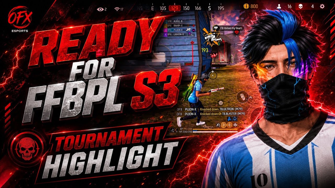 ROAD TO FFBPL S3 🚀 | OFX ESPORTS Official Tournament Highlights