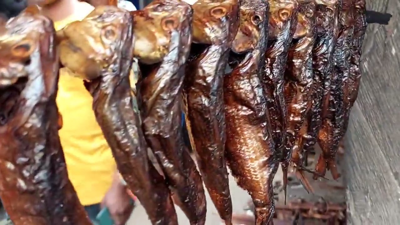 THE BIGGEST FISH & CRAYFISH MARKET IN NIGERIA, ORON FISH MARKET