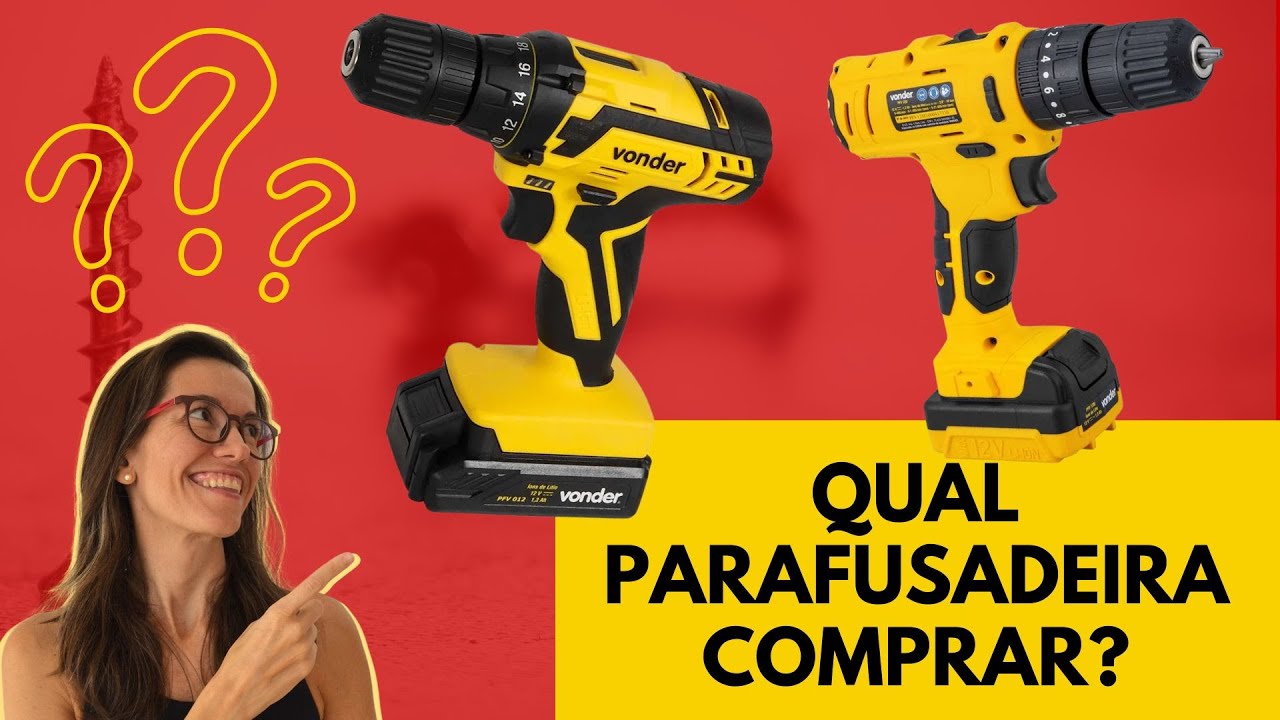 NÃO ERRE na hora de comprar uma PARAFUSADEIRA!