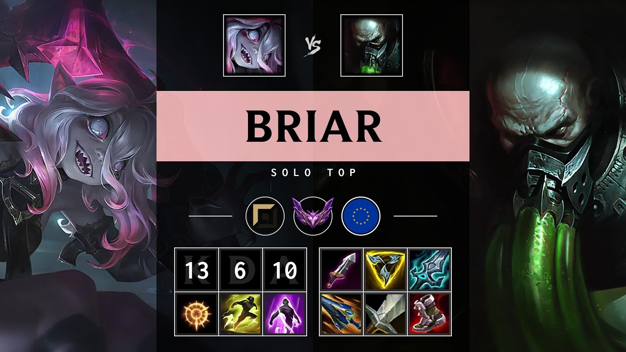 Briar Top vs Urgot - EUW Master Patch 25.13