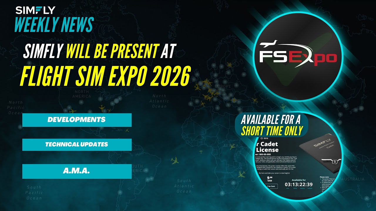 SimFly Is Growing 🚀 Flight Sim Expo 2026 & More