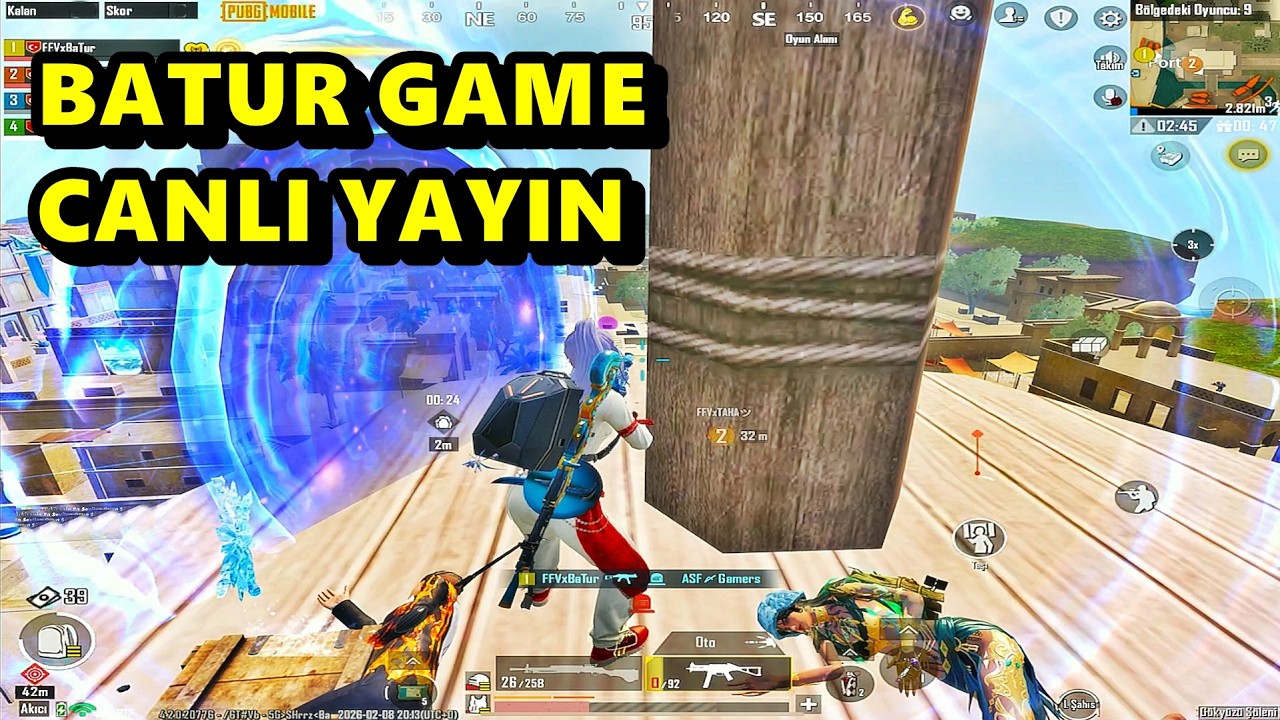 🔴  Yeni Mod Rank kasıyoruz  Canlı Yayın Conqueror  FFW Team Full Rush