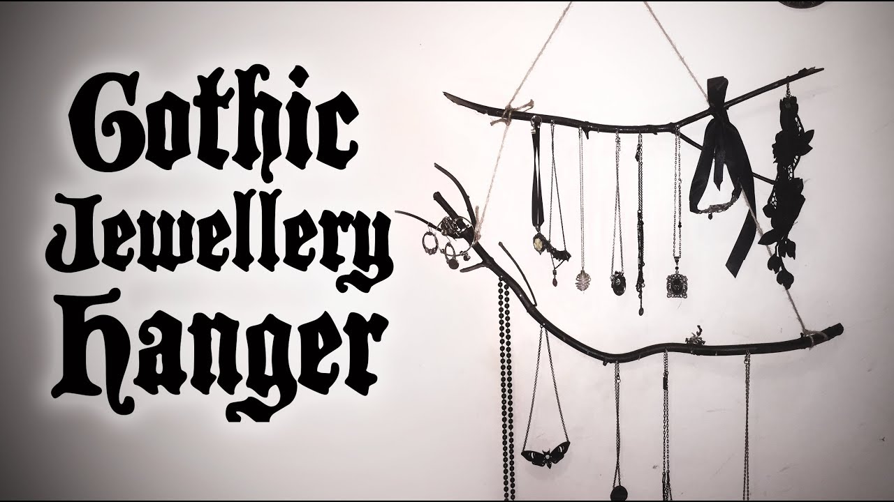 Goth DIY - Easy Witchy Jewellery Hanger | Toxic Tears