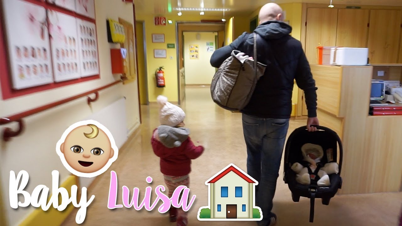 Mit Baby Luisa 🌸 nach Hause | BABY Erstausstattung | VLOG #651 | DIANA DIAMANTA