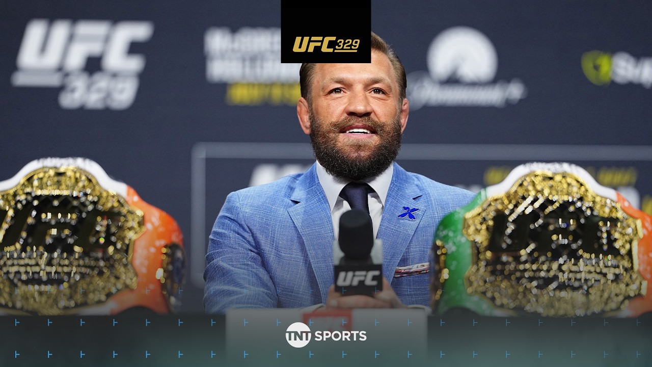 EVERY Conor McGregor line from UFC 329 press conference with Max Holloway 🍿
