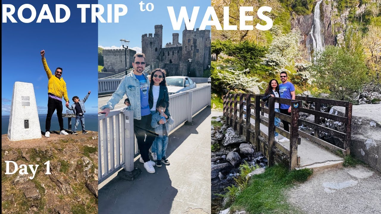 Wales Road Trip | Natural beauty Wales | LLandudno, Aber Falls, Conway Castle