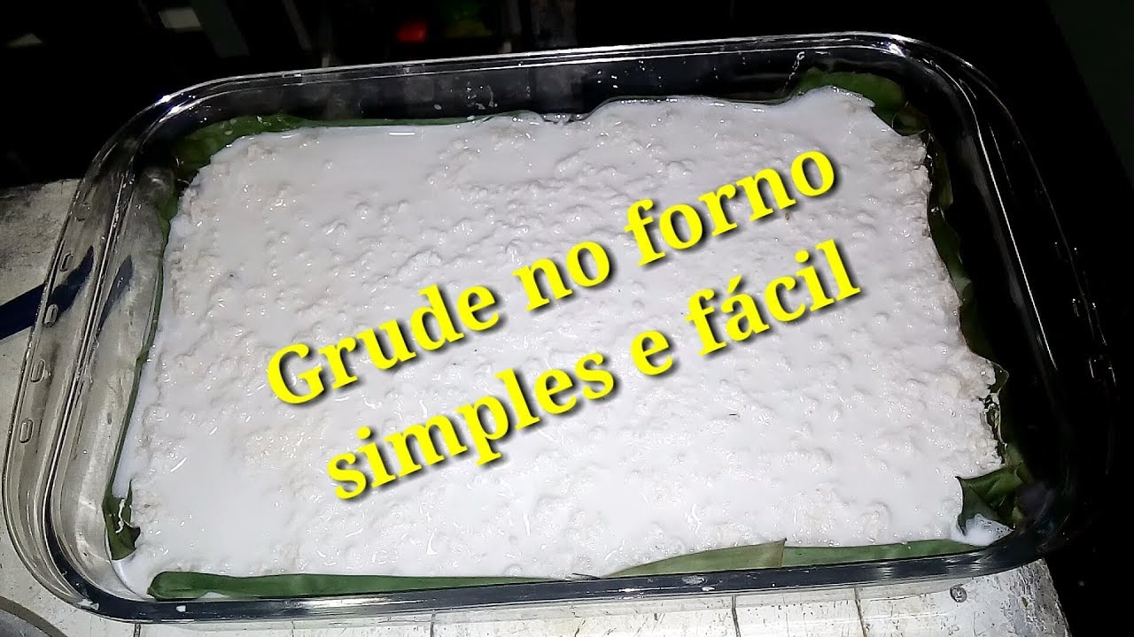 Grude no forno