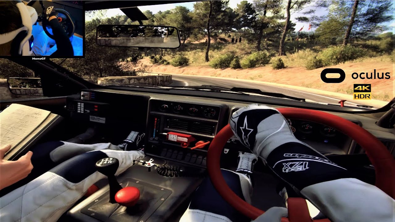 DiRT Rally 2.0 in VR is So Immersive! | Oculus Quest 2 | Ford RS200