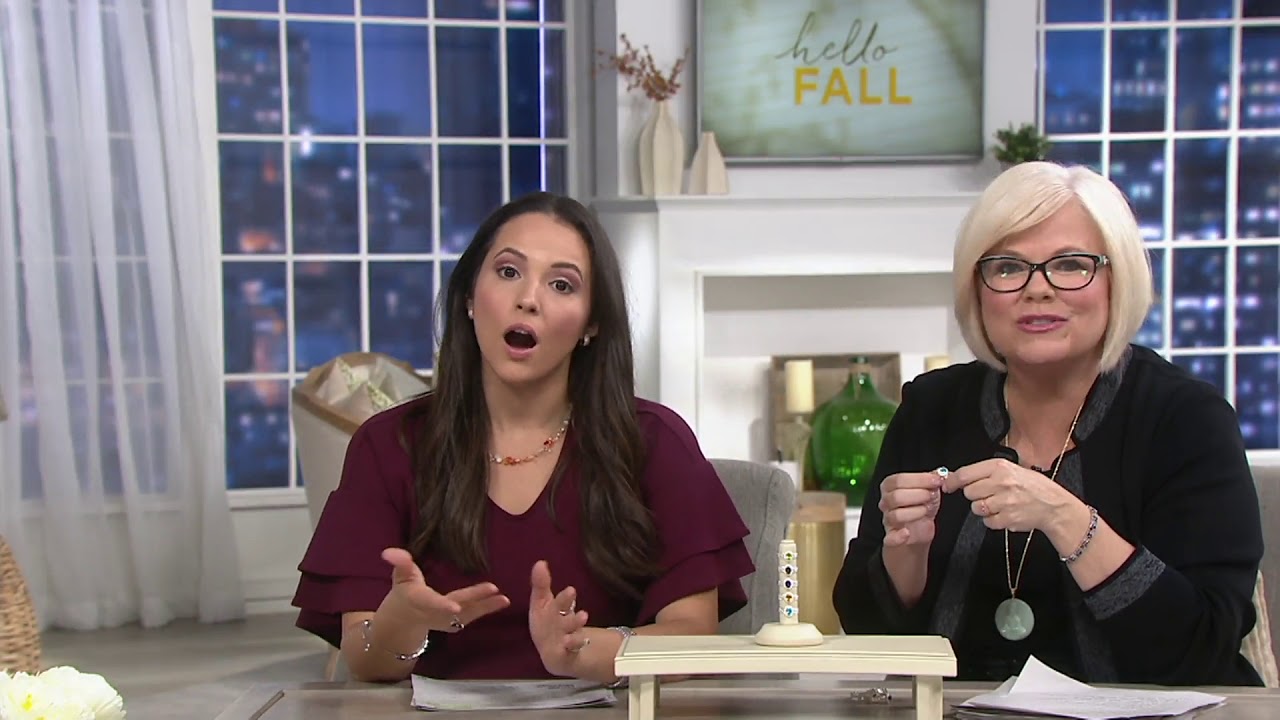 Sterling Silver Byzantine Gemstone Ring on QVC