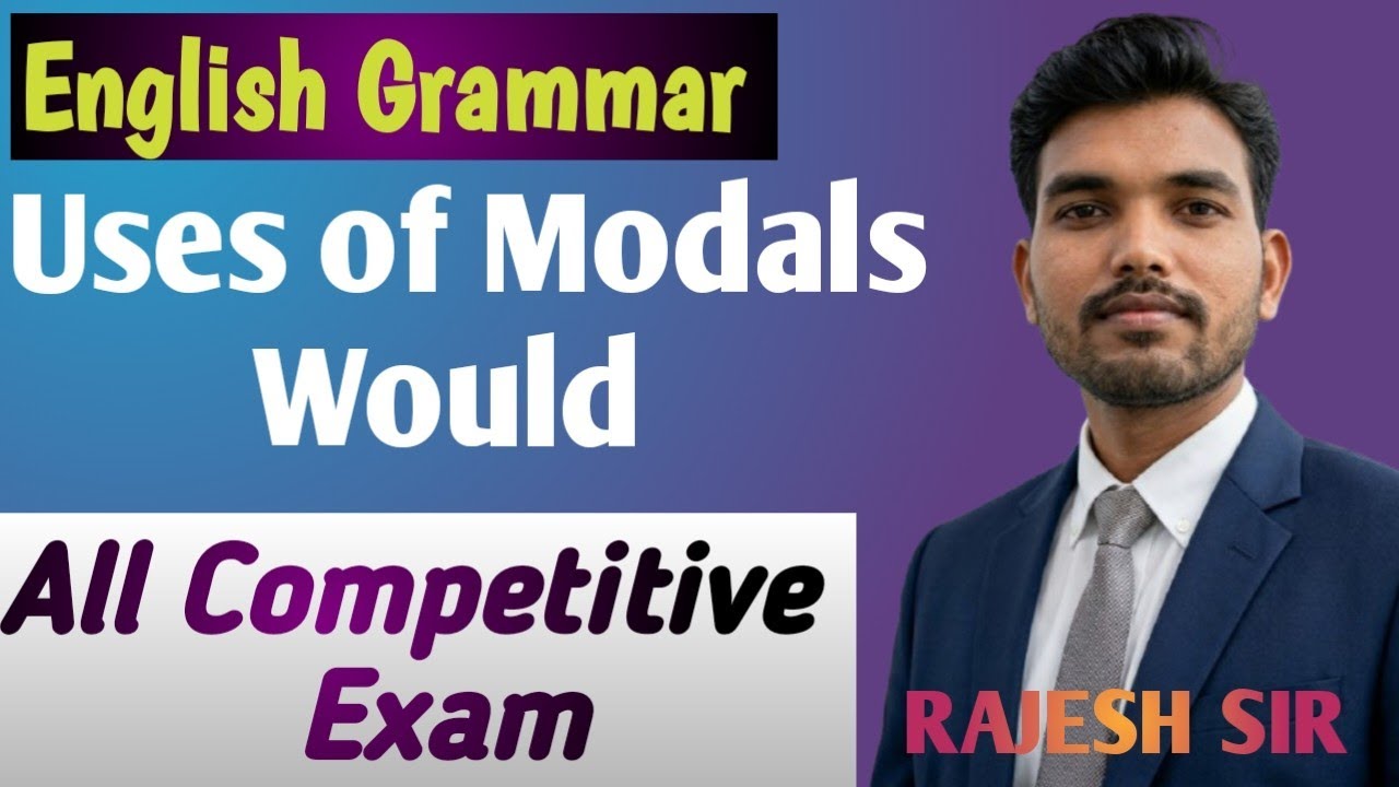 modals would का प्रयोग कैसे करे |how to use MODALS WOULD |MODALS KA CLASS