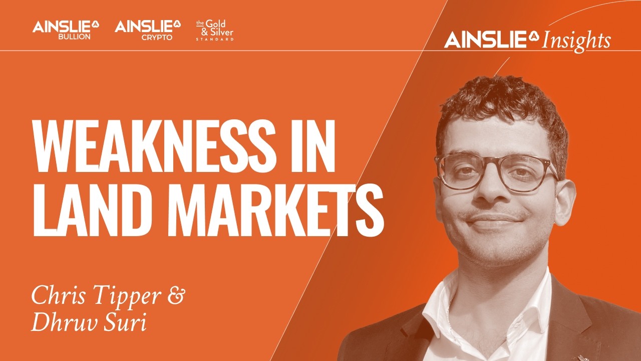 Слабости на земельных рынках — аналитические данные Ainslie Insights