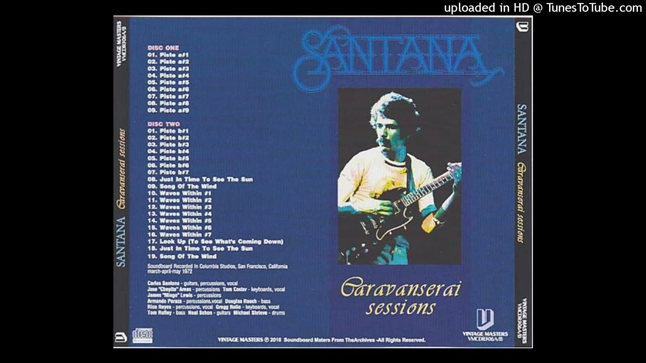 Santana-Spring Caravanserai outtakes *Waves Within* 1972